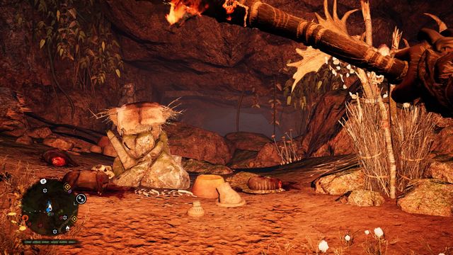 The platform is located in front of the entrance - Spirit Totems - Southern Oros - Far Cry Primal - Game Guide and Walkthrough
