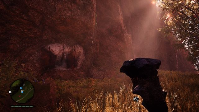 There is a bonfire near the Great Prashrawa (waterfall) - Hunter caches - Far Cry Primal - Game Guide and Walkthrough