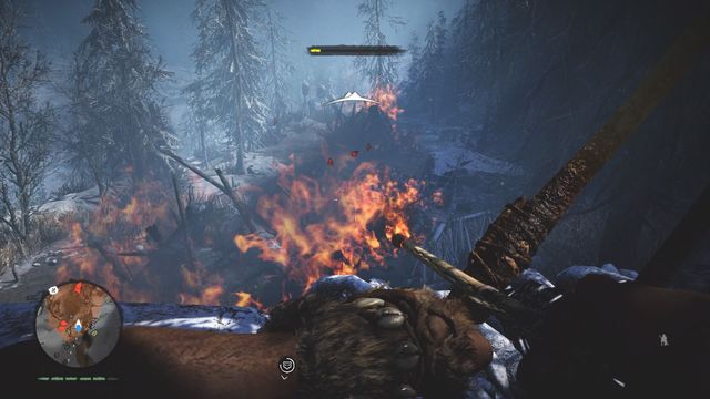 Setting the camp on fire is your main objective. You can ignore some of the opponents. - Activities - Basics - Far Cry Primal - Game Guide and Walkthrough