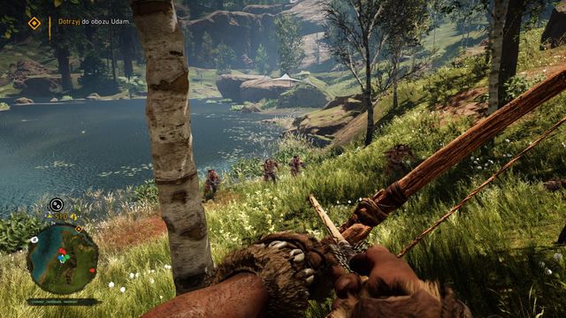 You will stumble upon some Udam patrols on your journey to the camp. - Udam Village Attack - Walkthrough - Far Cry Primal - Game Guide and Walkthrough