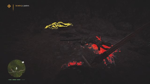 Pull out the grappling claw from the jaguars corpse. - Trapped - Walkthrough - Far Cry Primal - Game Guide and Walkthrough