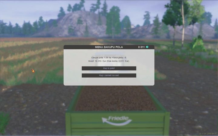 When buying a field, you can transform it into an orchard instantly. - Buying a field - The basics - Farm Expert 2017 Game Guide