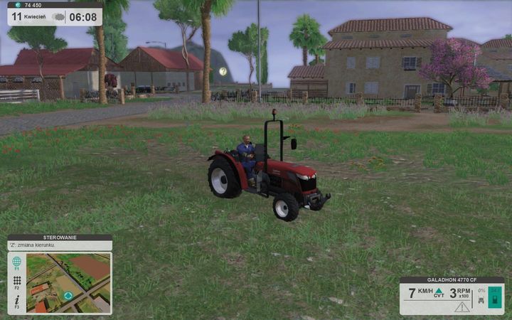 Model: Samman GSL 3120 - Orchard machines - Machinery description - Farm Expert 2017 Game Guide