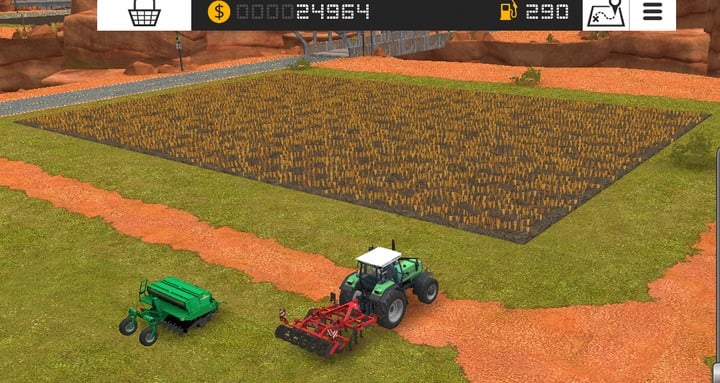 A field must be cultivated and sown first before something grows on it - Tips for starting a game | For Beginners - For Beginners - Farming Simulator 18 Game Guide