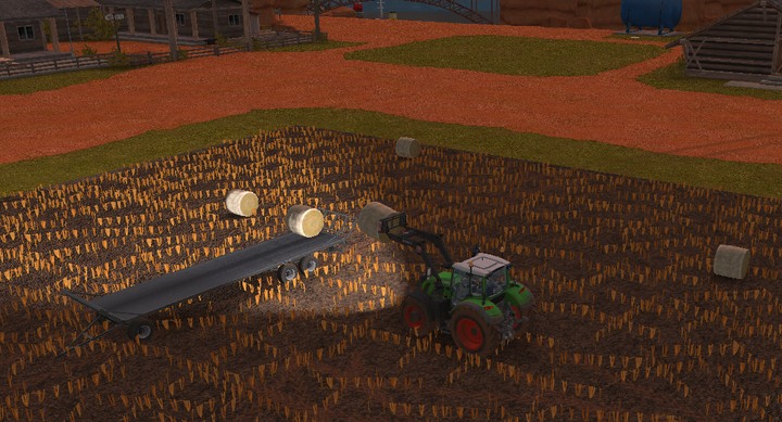 Loading bales on a trailer is rather pleasant, bales can be placed on top of each other creating levels - Grass, straw, silage | For Beginners - For Beginners - Farming Simulator 18 Game Guide