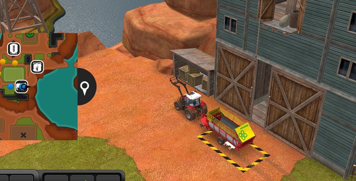 In order to satisfy animals needs you must deliver food to the place marked by an icon of a given animal - Breeding basics | For Beginners - For Beginners - Farming Simulator 18 Game Guide