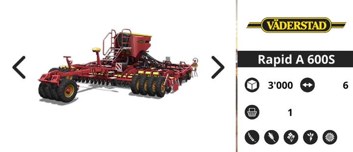 A big planting vehicle can be useful if your tractor is powerful enough - Agricultural machinery | Machines - Machines - Farming Simulator 18 Game Guide