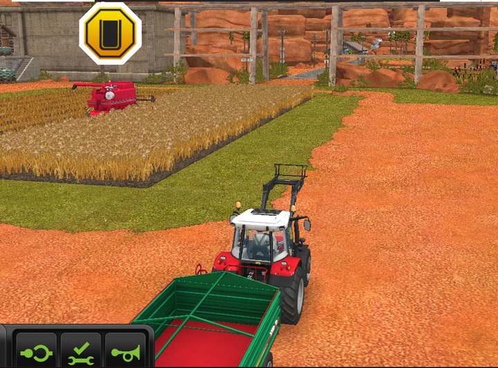 In the case of tippers and vehicles with animals - when you press the steering wheel icon you get access to an additional menu in which you can choose a destination - Workers - Additional information - Farming Simulator 18 Game Guide