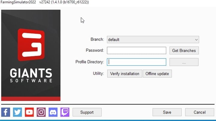 You will see the installation manager - Farming Simulator 22: How to do game updates? - Farming Simulator 22: FAQ - Farming Simulator 22 Guide