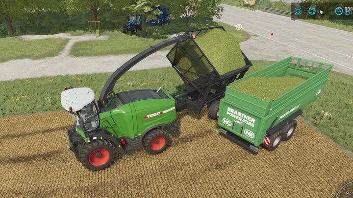 Forage harvesters do not have their own tank - you need to attach a trailer to them that can store chaff - Farming Simulator 22: Chaff - obtaining and selling - Farming Simulator 22: Grass, hay and silage - Farming Simulator 22 Guide