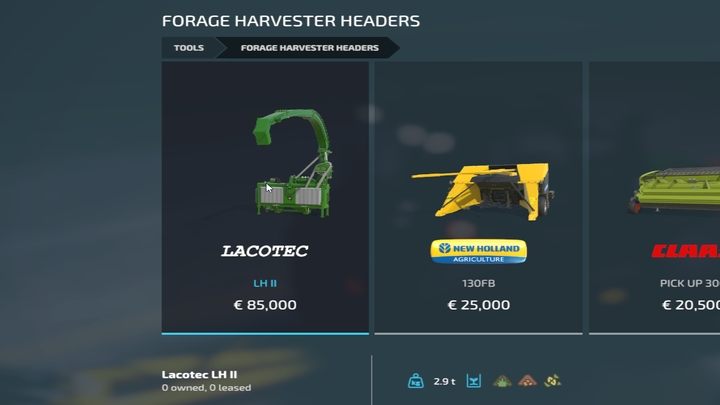 This is Lacotec LH II which you will find in the shop tab - Farming Simulator 22: Chaff - obtaining and selling - Farming Simulator 22: Grass, hay and silage - Farming Simulator 22 Guide