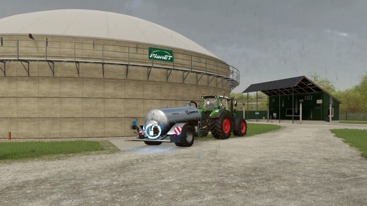 If you have purchased a biogas plant, you will be able to collect the digestate at the container with the cargo icon. - Farming Simulator 22: Silage - obtaining and usage - Farming Simulator 22: Grass, hay and silage - Farming Simulator 22 Guide