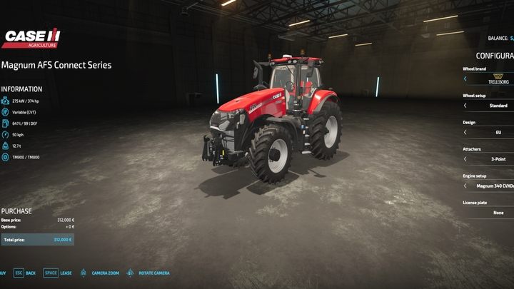Farming Simulator 22 offers many tractors, but their variety has been somewhat reduced - the tractors don't differ much from each other - Farming Simulator 22: Tractors - features and specifications - Farming Simulator 22: Vehicles and machinery - Farming Simulator 22 Guide