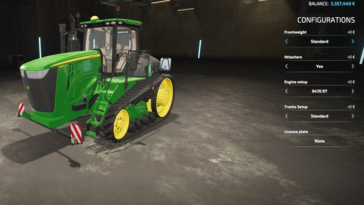 The last form of propulsion is not wheels, but caterpillars - Farming Simulator 22: Tractors - features and specifications - Farming Simulator 22: Vehicles and machinery - Farming Simulator 22 Guide