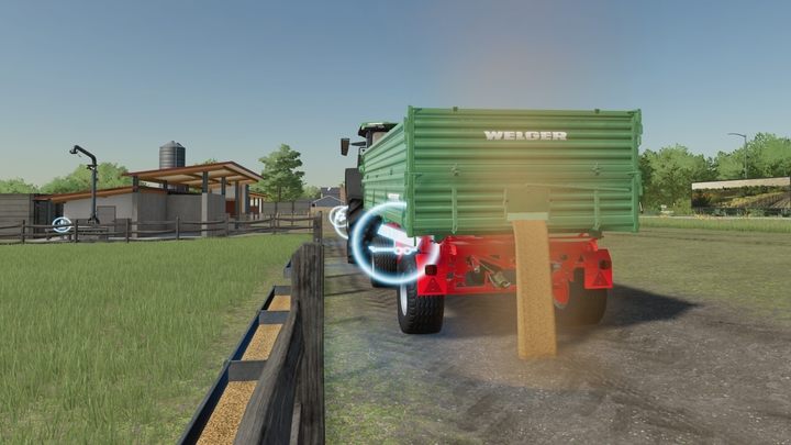 Chute is a convenient form for feeding animals, especially in the barn, under the roof. - Farming Simulator 22: Trailers - differences and features - Farming Simulator 22: Vehicles and machinery - Farming Simulator 22 Guide