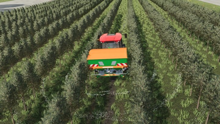 Orchards are subject to the same fertilisation rules as regular fields: single or double fertilisation to maximise yields - Farming Simulator 22: Fruit-growing - Farming Simulator 22: Orchards & greenhouses - Farming Simulator 22 Guide