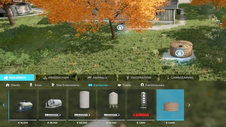 You can also build wells near the pastures - Farming simulator 22: Water - how to obtain? - Farming Simulator 22: Livestock farms - Farming Simulator 22 Guide