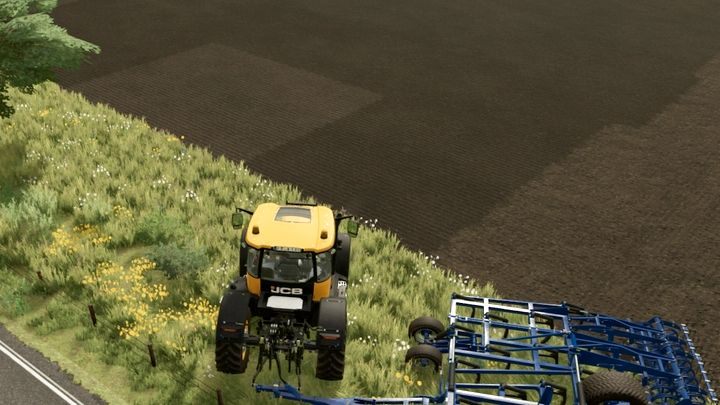 Fragments of the field that were left unprocessed by workers are the norm, especially in areas where it is difficult to maneuver the vehicle. - Farming Simulator 22: Workers - Farming Simulator 22: Basics - Farming Simulator 22 Guide