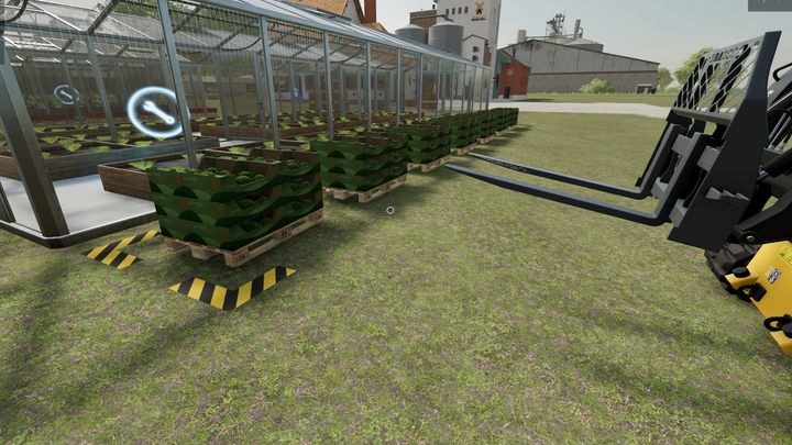 Production is quite fast, as the pallets won't be able to hold a lot of vegetables - Farming Simulator 22: Greenhouse - tips - Farming Simulator 22: Orchards & greenhouses - Farming Simulator 22 Guide