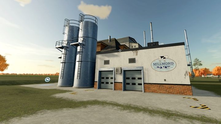 Dairy processes Milk and, optionally, Sugar - Farming Simulator 22: Production chains - buildings and recipes - Farming Simulator 22: Production chains - Farming Simulator 22 Guide