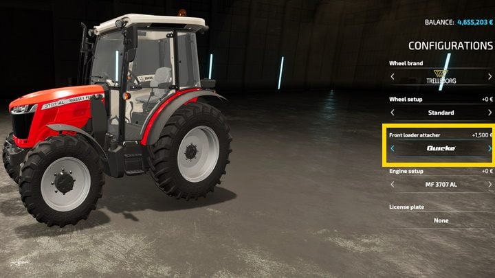 Then you need to purchase loader tip - Farming Simulator 22: How to install tractor loader? - Farming Simulator 22: FAQ - Farming Simulator 22 Guide