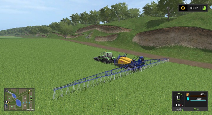 Spraying is the fastest method of fertilizing, at the same time being the most expensive - From sowing to harvesting - step by step - For beginners - Farming Simulator 17 Game Guide