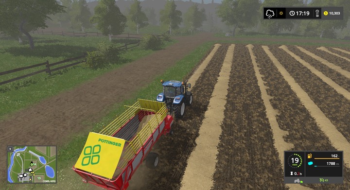 Unfortunately, hay needs to be gathered manually - however, you wont have to do it very often. - Grains, Seeds, and Hay - Information on crops - Farming Simulator 17 Game Guide