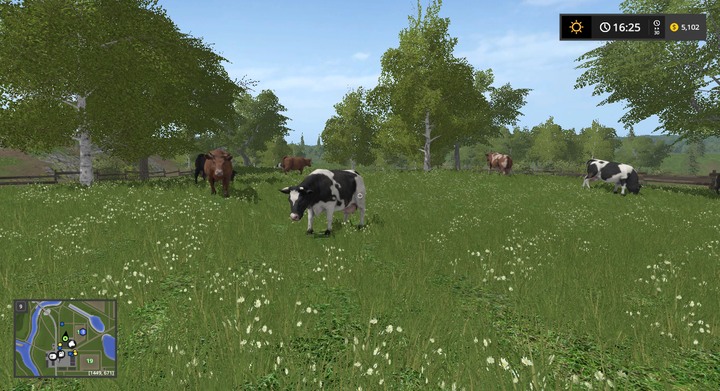 Grass is used as feed for cows and sheep - Grass, Hay and Ensilage - Information on crops - Farming Simulator 17 Game Guide