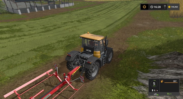 Gather a lot of grass, leave it, ransack it, and gather huge amounts of hay from a small area - Grass, Hay and Ensilage - Information on crops - Farming Simulator 17 Game Guide