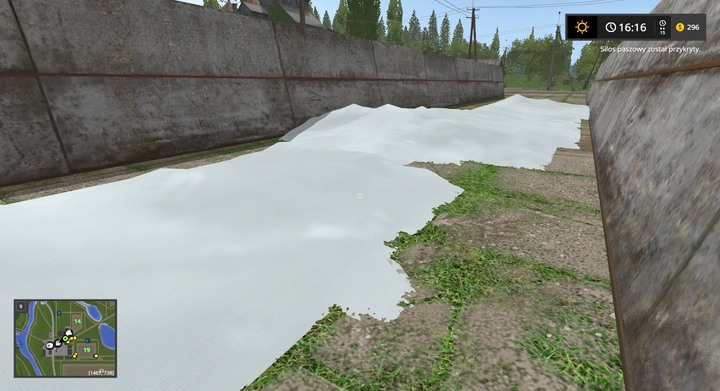 The covered grass ferments to become ensilage - tamp it fist. - Grass, Hay and Ensilage - Information on crops - Farming Simulator 17 Game Guide