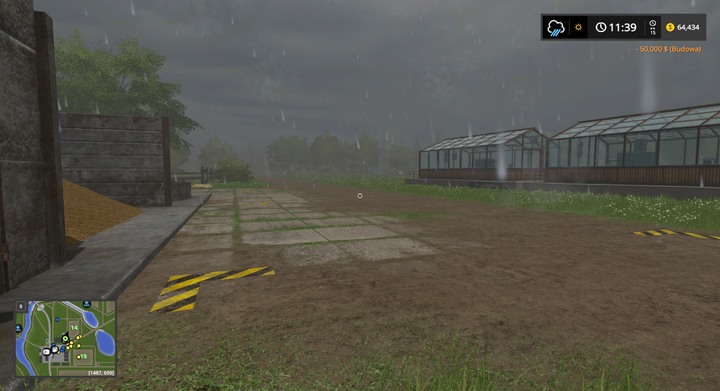 A greenhouse should be placed near the animal husbandry, so you can transport the fertilizer easily. - Buildings and Investments - For beginners - Farming Simulator 17 Game Guide