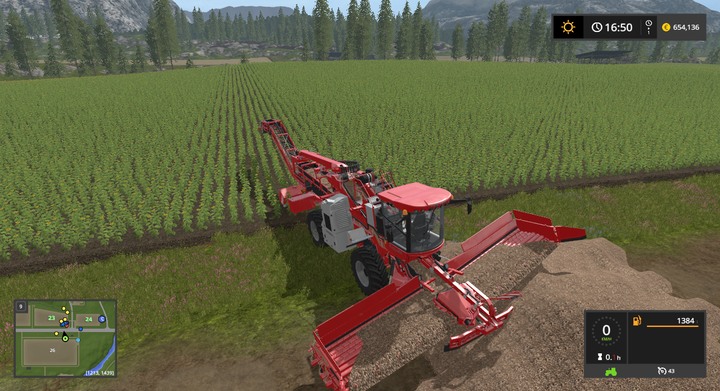This machine only picks roots and loads them onto trailers - Tractors, harvesters, trucks | Descriptions of equipment - Descriptions of equipment, instructions and tips - Farming Simulator 17 Game Guide