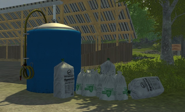 Manure tank. - Locations and buildings | The basics - The basics - Farming Simulator 2013 Game Guide