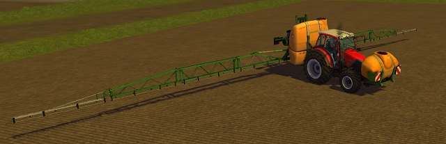 Thanks to an additional manure container, a sprayer can work longer without refilling. - Machinery | The basics - The basics - Farming Simulator 2013 Game Guide