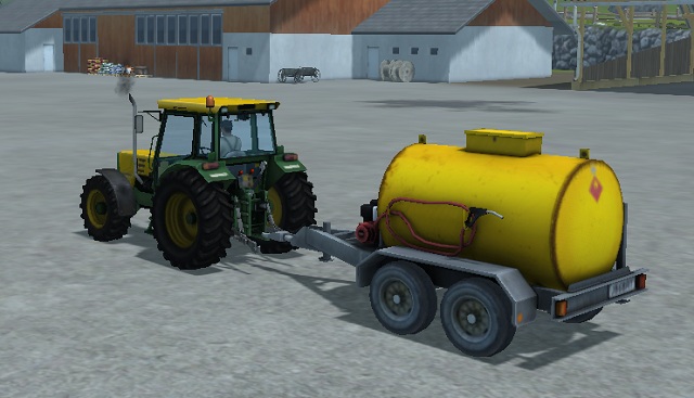 Portable water tank - used to water the plants in greenhouses - Machinery | The basics - The basics - Farming Simulator 2013 Game Guide