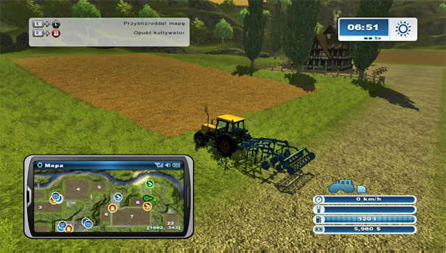Its worth taking this cultivator together with the tractor to the farm. - First harvest | The basics - The basics - Farming Simulator 2013 Game Guide