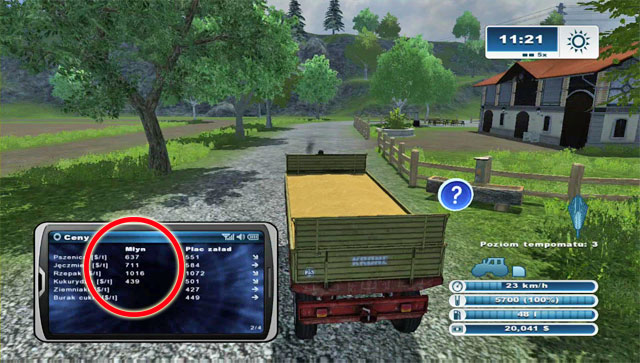 Time to use the second way of earning money - Selling your first machine and a new purchase: the sprayer | The basics - The basics - Farming Simulator 2013 Game Guide