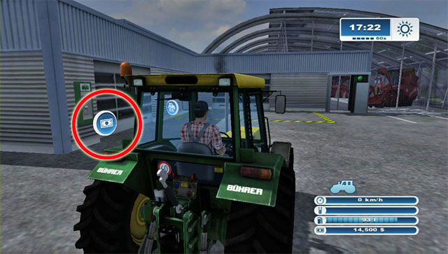 Head to one of the ATMs, stand in its icon and press the suitable button - Finances: earn or borrow? | Further steps - Further steps - Farming Simulator 2013 Game Guide