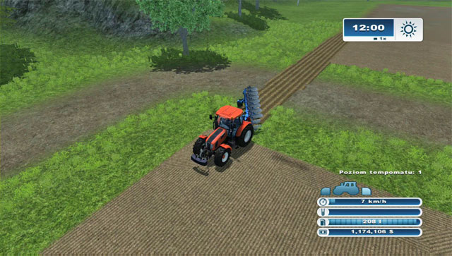 Connecting two fields is very easy. - Connecting fields | Agriculture - Agriculture - Farming Simulator 2013 Game Guide