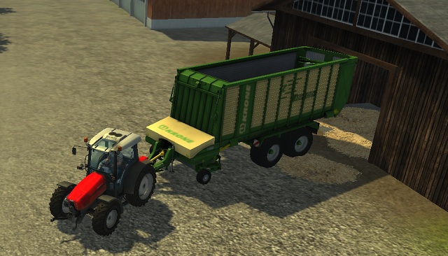 Unloading the collected straw at a selling station is a way to repair the state of our account. - Straw and grass | Agriculture - Agriculture - Farming Simulator 2013 Game Guide