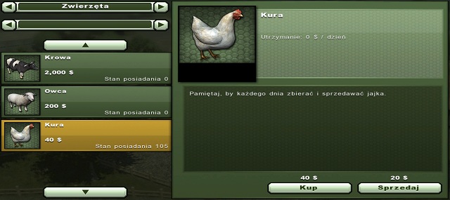 Chickens dont cost much and dont require tending or feeding. - Chicken husbandry | Animal husbandry - Animal husbandry - Farming Simulator 2013 Game Guide