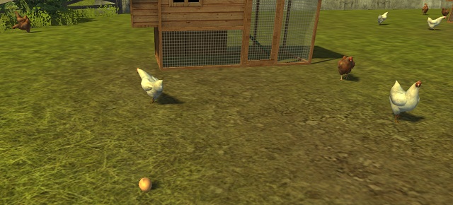 From time to time youre going to have to collect the eggs. - Chicken husbandry | Animal husbandry - Animal husbandry - Farming Simulator 2013 Game Guide