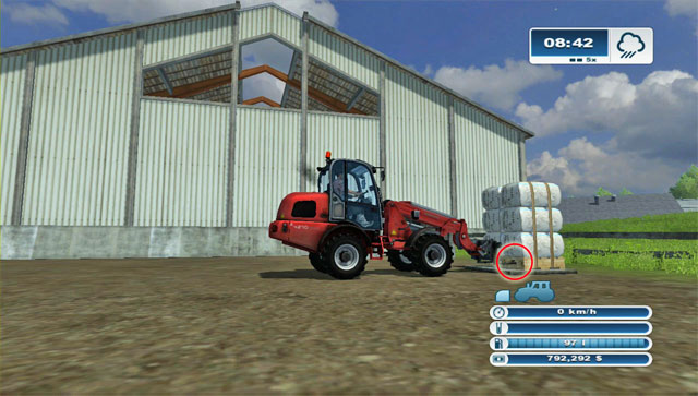 You will need some practice with handling pallets - Sheep husbandry | Animal husbandry - Animal husbandry - Farming Simulator 2013 Game Guide