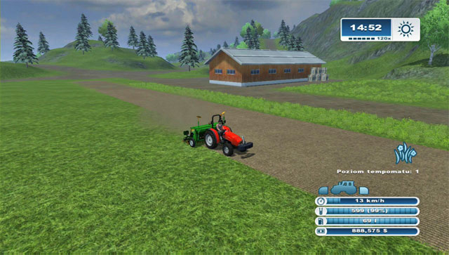 Plant grass on field 35. - Cow husbandry | Animal husbandry - Animal husbandry - Farming Simulator 2013 Game Guide