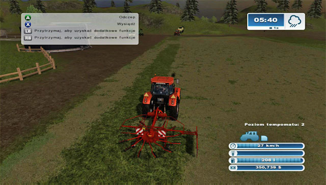 You can use the windrower to make further work easier. - Cow husbandry | Animal husbandry - Animal husbandry - Farming Simulator 2013 Game Guide