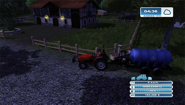 Water can be delivered with tankers filled by wells. - Getting started | Constructing additional buildings - Constructing additional buildings - Farming Simulator 2013 Game Guide