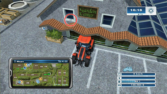 East of field 29 there a gardening centre - Area D: horseshoes #37-#44 | Horseshoes - Horseshoes - Farming Simulator 2013 Game Guide