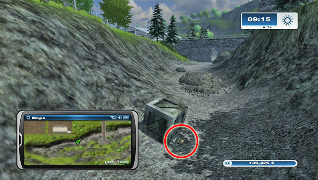 South of the Freight yard theres a dried out river-bed - Area H: horseshoes #90-#100 | Horseshoes - Horseshoes - Farming Simulator 2013 Game Guide