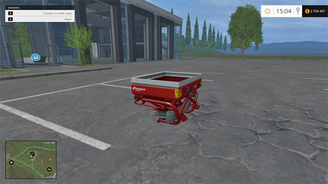 Model: Exacta El 700 - Fertilizer spreaders - Machines - Farming Simulator 15 Game Guide