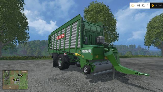Model: Carex 38S - Loading wagons - Machines - Farming Simulator 15 Game Guide